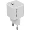 Canyon CU20C vysokorýchlostná univerzálna nabíjačka do steny 1x USB-C 20W CNS-CUW20C Canyon CU20C vysokorýchlostná univerzálna nabíjačka do steny 1x USB-C 20W CNS-CUW20C