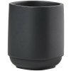Zone Pohárik na zubnú kefku TIME 10 cm, čierny, betón Zone Pohárik na zubnú kefku TIME 10 cm, čierny, betón