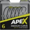 RidgeMonkey Ape-X Medium Curve Barbed veľ.6 10 ks RidgeMonkey Ape-X Medium Curve Barbed veľ.6 10 ks