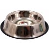 Dog Fantasy miska nerezová s gumou 33 cm 2,3 l