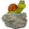 Záhradná dekorácia slimák na kameni 13,5cm (*) Záhradná dekorácia slimák na kameni 13,5cm (*)