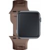 Hnedý silikónový remienok pre Apple Watch 42/44/45/49 mm - 3mk Silicone Strap Hnedý silikónový remienok pre Apple Watch 42/44/45/49 mm - 3mk Silicone Strap