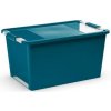 KIS Box Bi-Box L, 40L, tyrkysový, 35x55x28 cm, s vekom KIS Box Bi-Box L, 40L, tyrkysový, 35x55x28 cm, s vekom