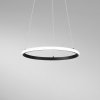 Luce Ambiente Design LED závesné svietidlo Axis, Ø 40 cm, čierna, kov, CCT - LED-AXIS-S40-NER Luce Ambiente Design LED závesné svietidlo Axis, Ø 40 cm, čierna, kov, CCT - LED-AXIS-S40-NER
