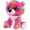 Leopard Rainbow plyšový farebný 24cm sediaci Leopard Rainbow plyšový farebný 24cm sediaci