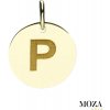 MOZA gold Písmeno P MG3533 MOZA gold Písmeno P MG3533