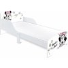 Detská drevená posteľ Minnie Mouse 77×143×60 cm – s roštom pre matrac 70×140 cm, WD17779 Detská drevená posteľ Minnie Mouse 77×143×60 cm – s roštom pre matrac 70×140 cm, WD17779