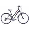 KROSS Mestský retro bicykel Modo 2.0 700 Hliníkový Čierno-ružovo-zelený 28