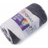 Pletacia priadza Twisted Macrame 250 g rozčesávacia - 1 ks 6 (910) šedá biela Pletacia priadza Twisted Macrame 250 g rozčesávacia - 1 ks 6 (910) šedá biela