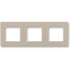 ABB, s.r.o. Levit - 3901H-A05030 18 - Rámček trojnásobný - macchiato/biela ABB, s.r.o. Levit - 3901H-A05030 18 - Rámček trojnásobný - macchiato/biela