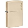 Benzínový zapalovač ZIPPO Flat Sand Zippo Logo Benzínový zapalovač ZIPPO Flat Sand Zippo Logo