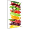 Vertikálny foto obraz sklenený Zelenina a ovocie 50x100 cm Vertikálny foto obraz sklenený Zelenina a ovocie 50x100 cm