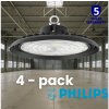 SEIPRO PHILIPS LED Highbay UFO svietidlo 200W – 30 000 lm, 4000K / 5000K, IP65, 1–10V stmievanie | 4-pack Typ svetla: Biela 5000K SEIPRO PHILIPS LED Highbay UFO svietidlo 200W – 30 000 lm, 4000K / 5000K, IP65, 1–10V stmievanie | 4-pack Typ svetla: Biela 5000K