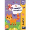 Albi Kvído Samolepky s omalovánkami Kočička
