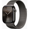 Apple Watch Series 10 46 mm Cellular bridlicovo sivý titán s bridlicovo sivým milánskym ťahom S/M MC7R4QC/A Apple Watch Series 10 46 mm Cellular bridlicovo sivý titán s bridlicovo sivým milánskym ťahom S/M MC7R4QC/A