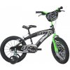 DINO Bikes Detský bicykel Dino Bikes BMX 145XC čierno-zelený 14