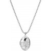 Hot Diamonds Strieborný oválny náhrdelník s diamantom Memories Locket DP773