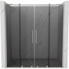 Mexen Velar L Duo posuvné sprchové dvere 180 cm, grafit, brúsený nikel - 871-180-003-42-97 Mexen Velar L Duo posuvné sprchové dvere 180 cm, grafit, brúsený nikel - 871-180-003-42-97