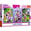 Puzzle pro děti Trefl 3x80 dílků Minnie s kamarády 3v1 Puzzle pro děti Trefl 3x80 dílků Minnie s kamarády 3v1