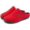 Vlnka Dámske filcové papuče Dominika červená