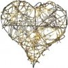 LED dekorácia Ratanové srdce ZY1414 LED dekorácia Ratanové srdce ZY1414