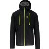 Karpos Lavaredo Rain Bunda čierna/zelená fluo Karpos Lavaredo Rain Bunda čierna/zelená fluo