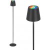 Briloner Coloris RGBW LED stojacia lampa bezdrôtová, stmievateľná, dotyková, nabíjanie cez USB-C, bez kábla, antracitová, 133 x Ø20,8 cm Briloner Coloris RGBW LED stojacia lampa bezdrôtová, stmievateľná, dotyková, nabíjanie cez USB-C, bez kábla, antracitová, 133 x Ø20,8 cm