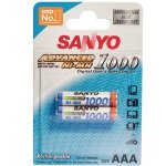 Batéria SANYO 1000mAh AAA 2ks