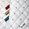 Ekokoža MIX 3x3 cm, prešívaná, farba bielo-čierna, metráž 145 cm Ekokoža MIX 3x3 cm, prešívaná, farba bielo-čierna, metráž 145 cm
