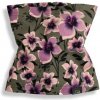 ESITO Bavlnený nákrčník Purple flower zelený