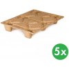 Palety INKA 800x600x120 mm, 5 ks Palety INKA 800x600x120 mm, 5 ks