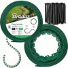 BRADAS Trávnikový obrubníkový pás EASY BORDER 4 cm / 10 m zelený 1 ks