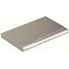 Krabička na vizitky, hliníková, 20 kusová, DURABLE, matná strieborná Krabička na vizitky, hliníková, 20 kusová, DURABLE, matná strieborná