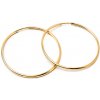 iZlato Forever Zlaté náušnice kruhy 4,5 cm IZ23745 iZlato Forever Zlaté náušnice kruhy 4,5 cm IZ23745