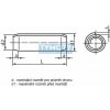 Kolík pružný špirál.08x050 Kolík pružný špirál.08x050