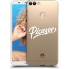 Picasee silikónový prehľadný obal pre Huawei P Smart - Picasee - old logo - white Picasee silikónový prehľadný obal pre Huawei P Smart - Picasee - old logo - white