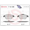 BREMBO Sada brzdových platničiek kotúčovej brzdy P44020X BREMBO Sada brzdových platničiek kotúčovej brzdy P44020X