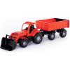 Traktor nakladač s prívesom Macher Traktor nakladač s prívesom Macher