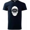 Florbal maska - Klasické pánske tričko vyššej gramáže - XS ( Tmavomodrá (veľmi tmavá - skoro čierna) ) Florbal maska - Klasické pánske tričko vyššej gramáže - XS ( Tmavomodrá (veľmi tmavá - skoro čierna) )