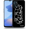 Picasee silikónový čierny obal pre OPPO A16 - Throw UP Picasee silikónový čierny obal pre OPPO A16 - Throw UP