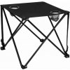 SPRINGOS KOMPAKT Kempingový stolík 46x46x45 cm, čierny SPRINGOS KOMPAKT Kempingový stolík 46x46x45 cm, čierny