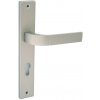 Walteco Kľučka BRENN, zámok PZ, rozstup 90mm, saténový nikel , 70648