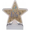 Drevená hviezda svietiaca 19cm Drevená hviezda svietiaca 19cm