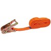 KesTek Upínací popruh s račňou 6 m x 38 mm / 1 T