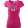 Kvetinové číslo kreslené - 50 - Dámske tričko Pure - XL ( Purpurová ) Kvetinové číslo kreslené - 50 - Dámske tričko Pure - XL ( Purpurová )