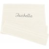 Osuška BASIC s výšivkou krémová 100 Blancheporte Osuška BASIC s výšivkou krémová 100 Blancheporte