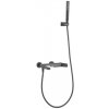 Imex DINAMARCA nástenná vaňová batéria + sprchový set čierna matná BDR031-4NG Imex DINAMARCA nástenná vaňová batéria + sprchový set čierna matná BDR031-4NG