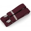 Burgundy pánske traky s bodkami 650255, VEĽKOSŤ NOVÉ UNI Burgundy pánske traky s bodkami 650255, VEĽKOSŤ NOVÉ UNI