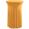 TENTino Elastický obrus SKIRTING na koktejlový bistro stôl 80 cm VIAC FARIEB Farba obrusu: ZLATÁ / GOLD TENTino Elastický obrus SKIRTING na koktejlový bistro stôl 80 cm VIAC FARIEB Farba obrusu: ZLATÁ / GOLD