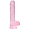Shots REALROCK Realistic Dildo with Balls 15 cm Shots REALROCK Realistic Dildo with Balls 15 cm
